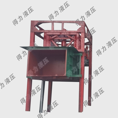 压头后翻垂直压缩式垃圾站