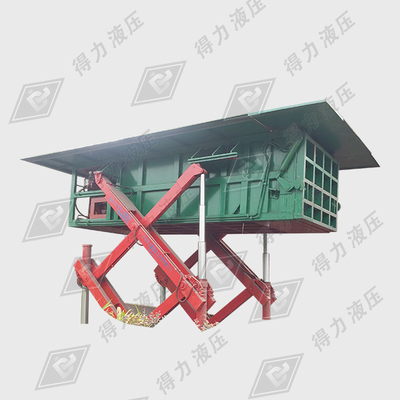 水平压缩地埋式垃圾站